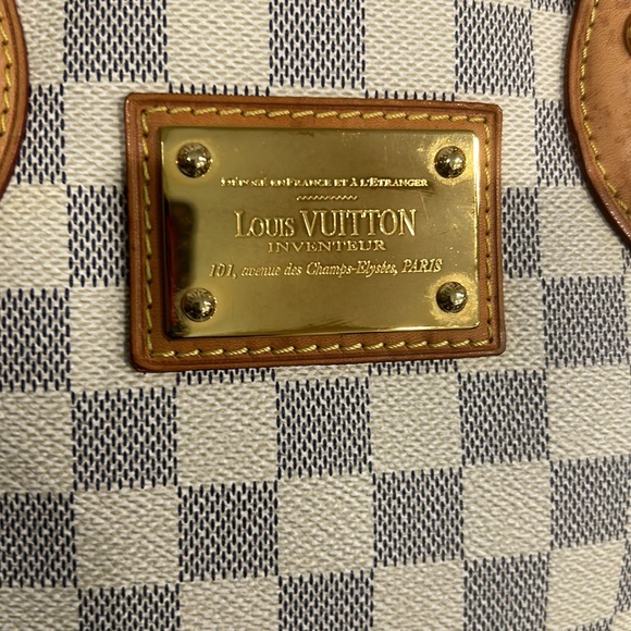 Authentic Louis Vuitton Hampstead Azure pm bag + COA - Picture 7 of 16